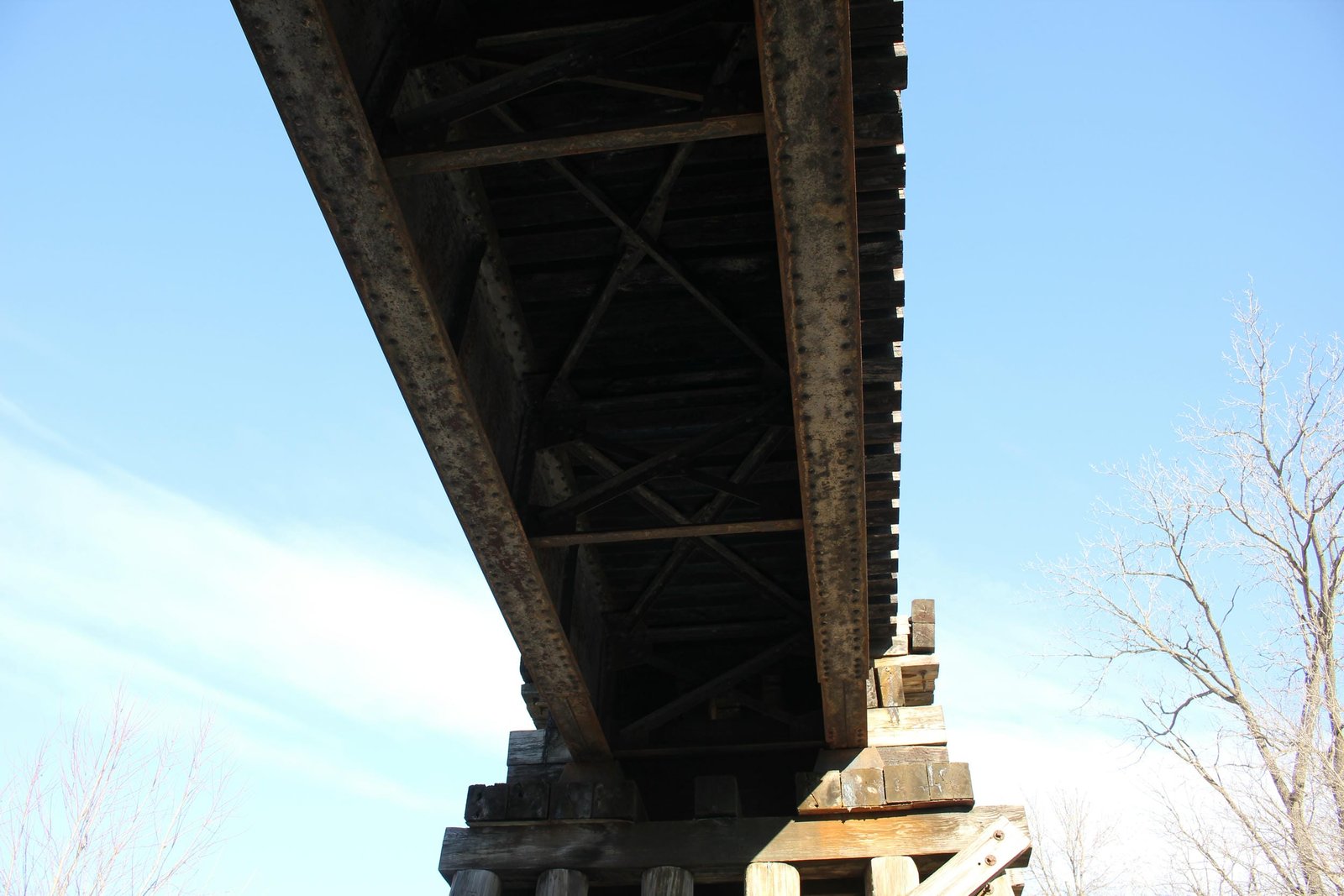 Under main span